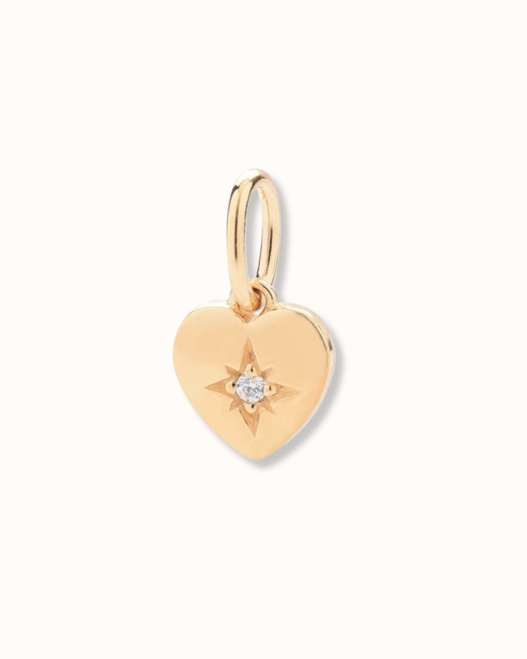 Sparkle Heart Charm