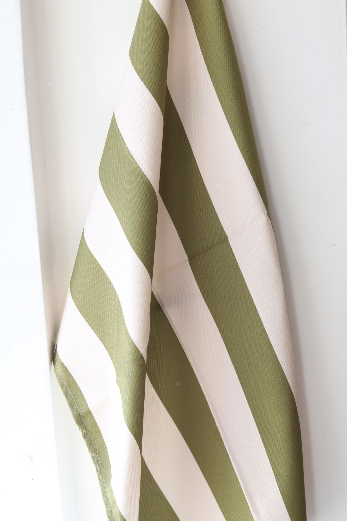 Stripes Tea Towel Olive