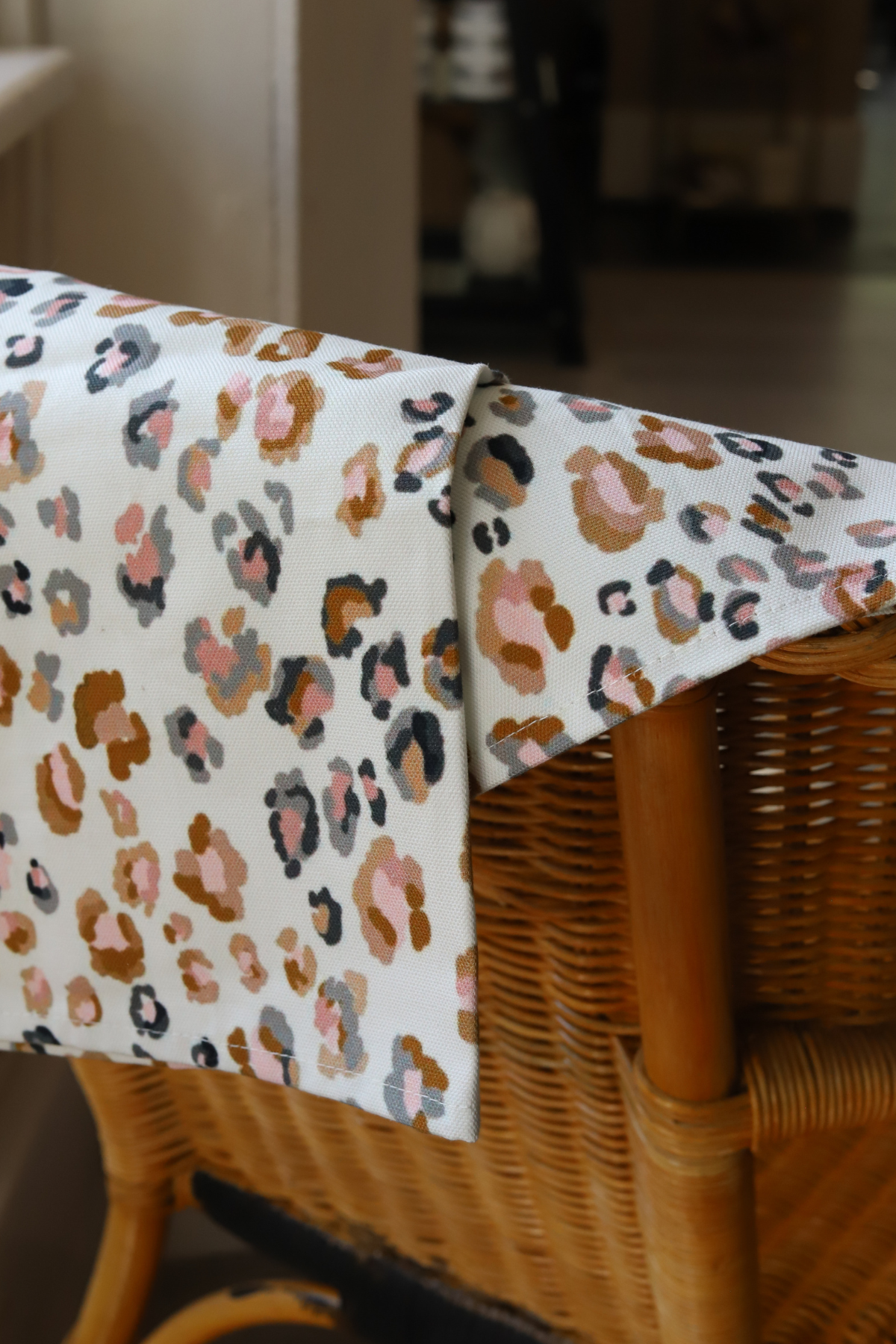 Multi Leopard Print Tea Towel