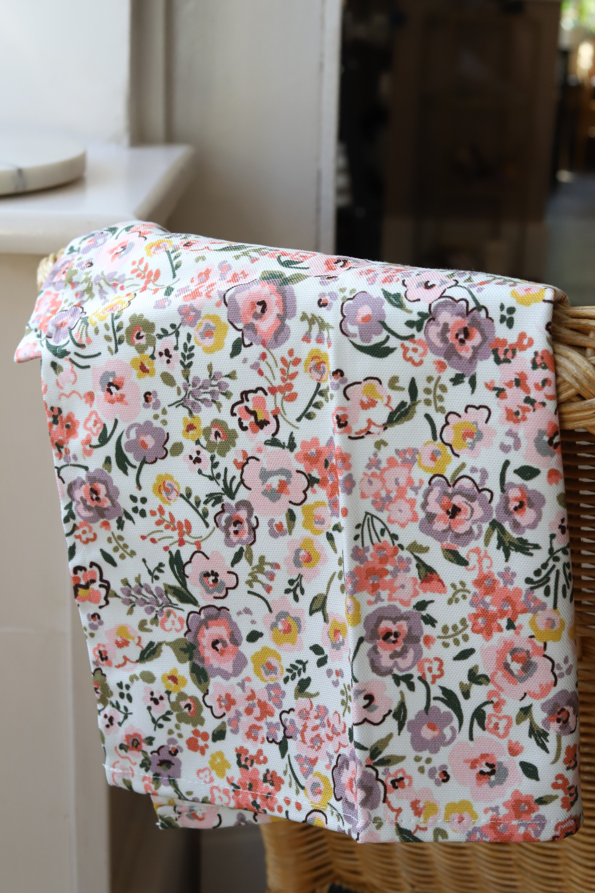 Ditsy Floral Print Tea Towel