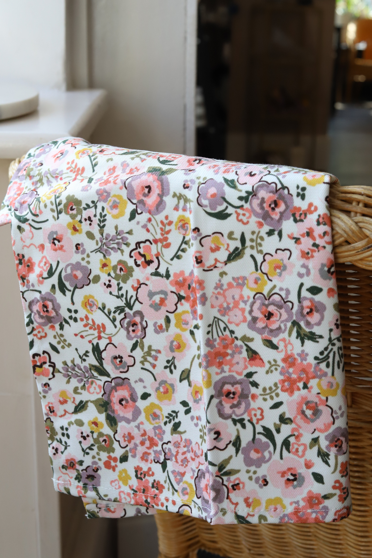 Ditsy Floral Print Tea Towel