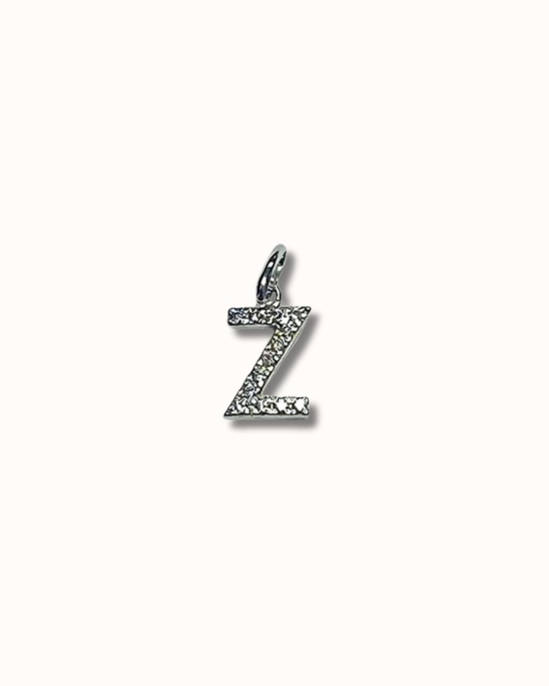 Z Sparkle Letter Charm
