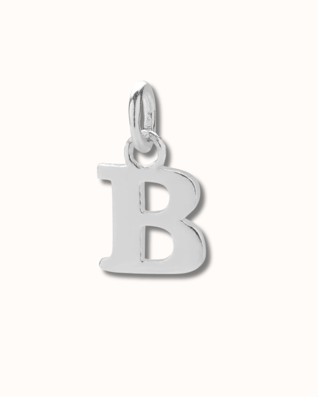 B Letter Charm
