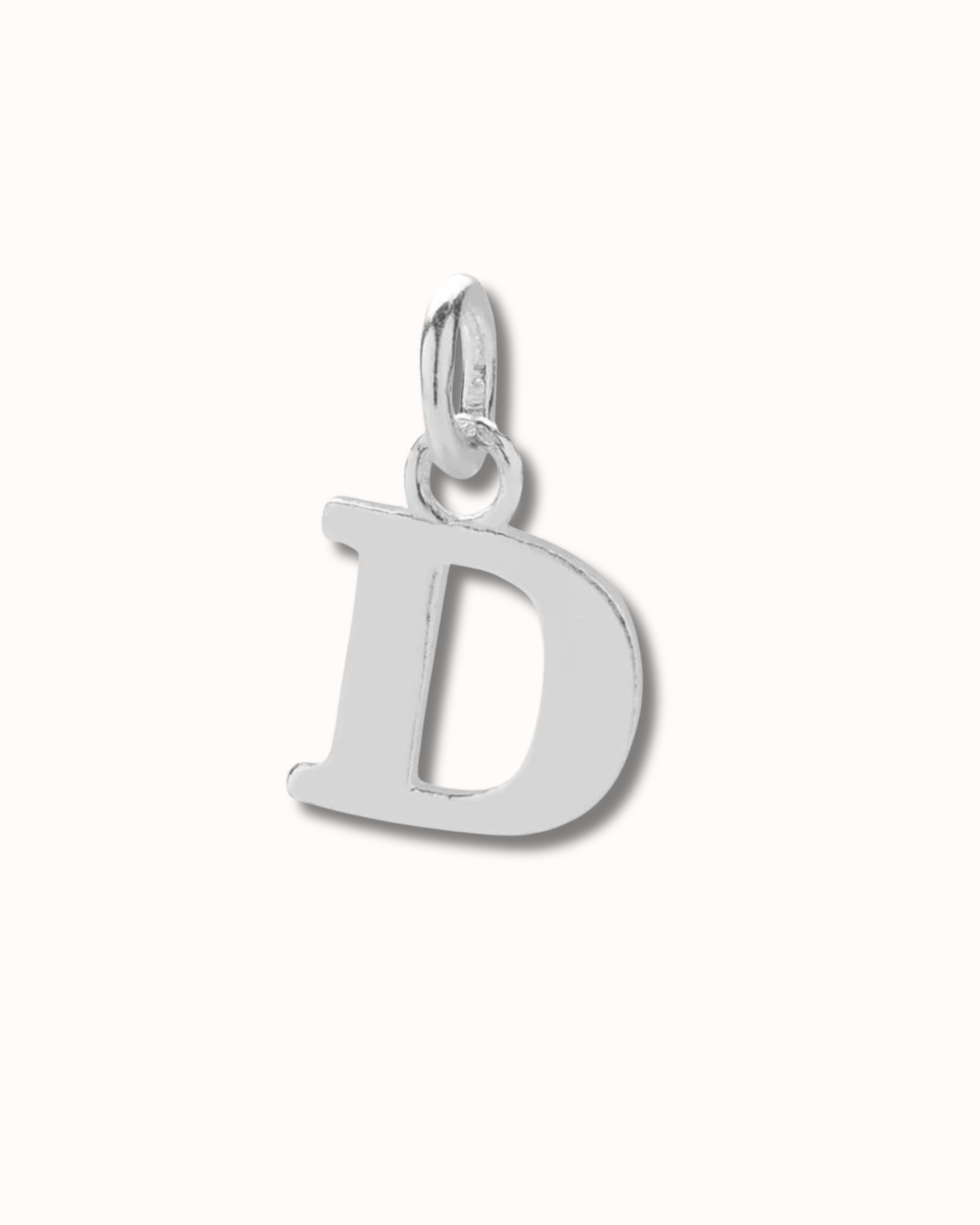 D Letter Charm