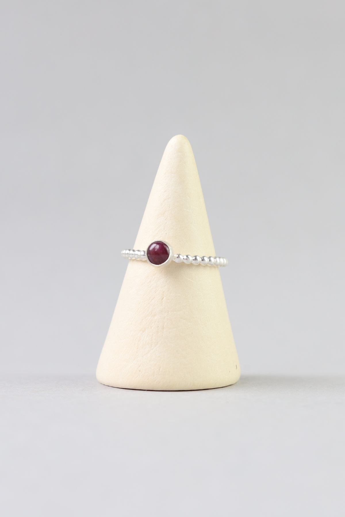 Birth Stone Stacking Ring