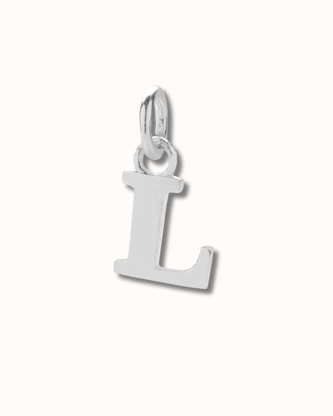 L Letter Charm