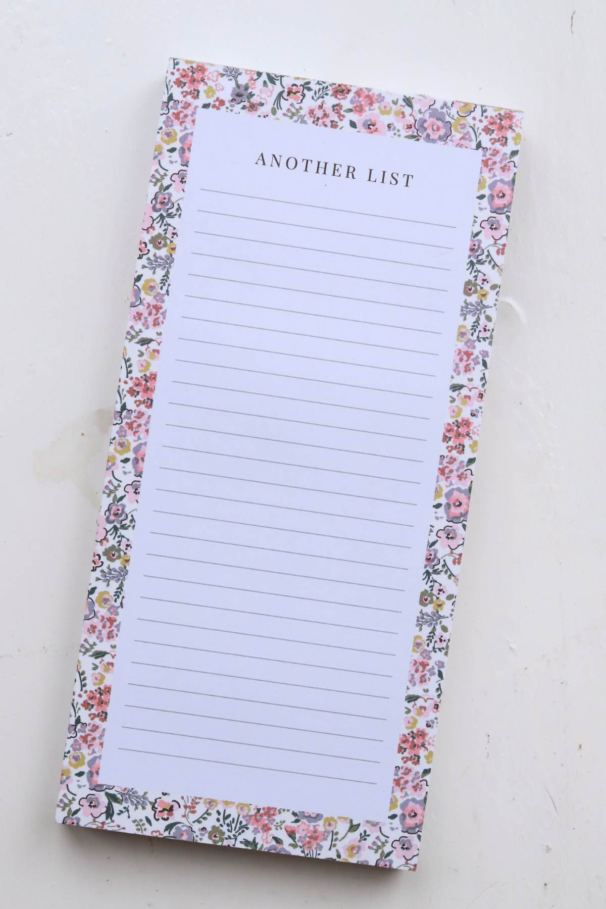 Another List - Note Pad Ditsy Floral