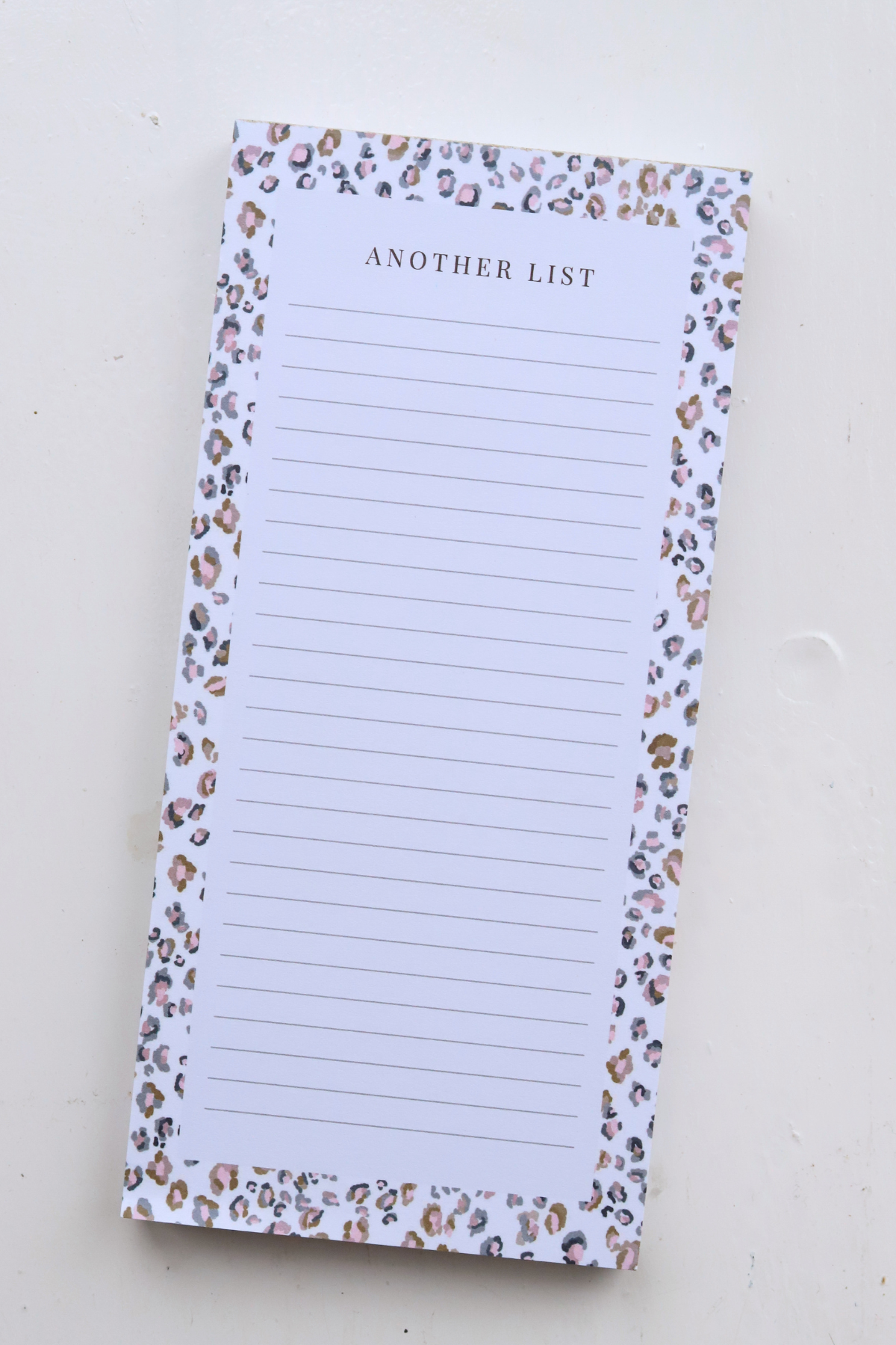 Another List - Note Pad Multi Leopard