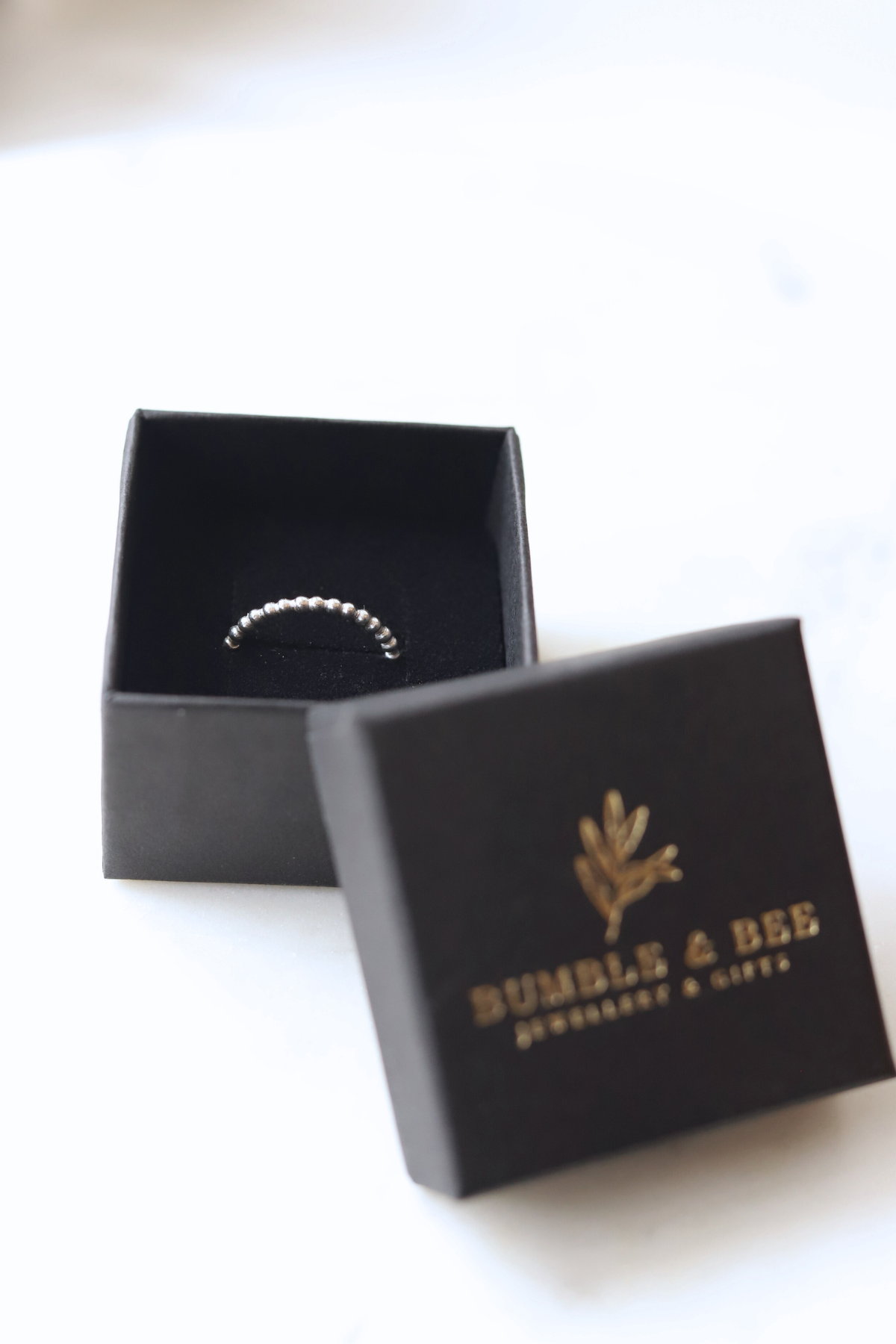Beaded Stacking Ring