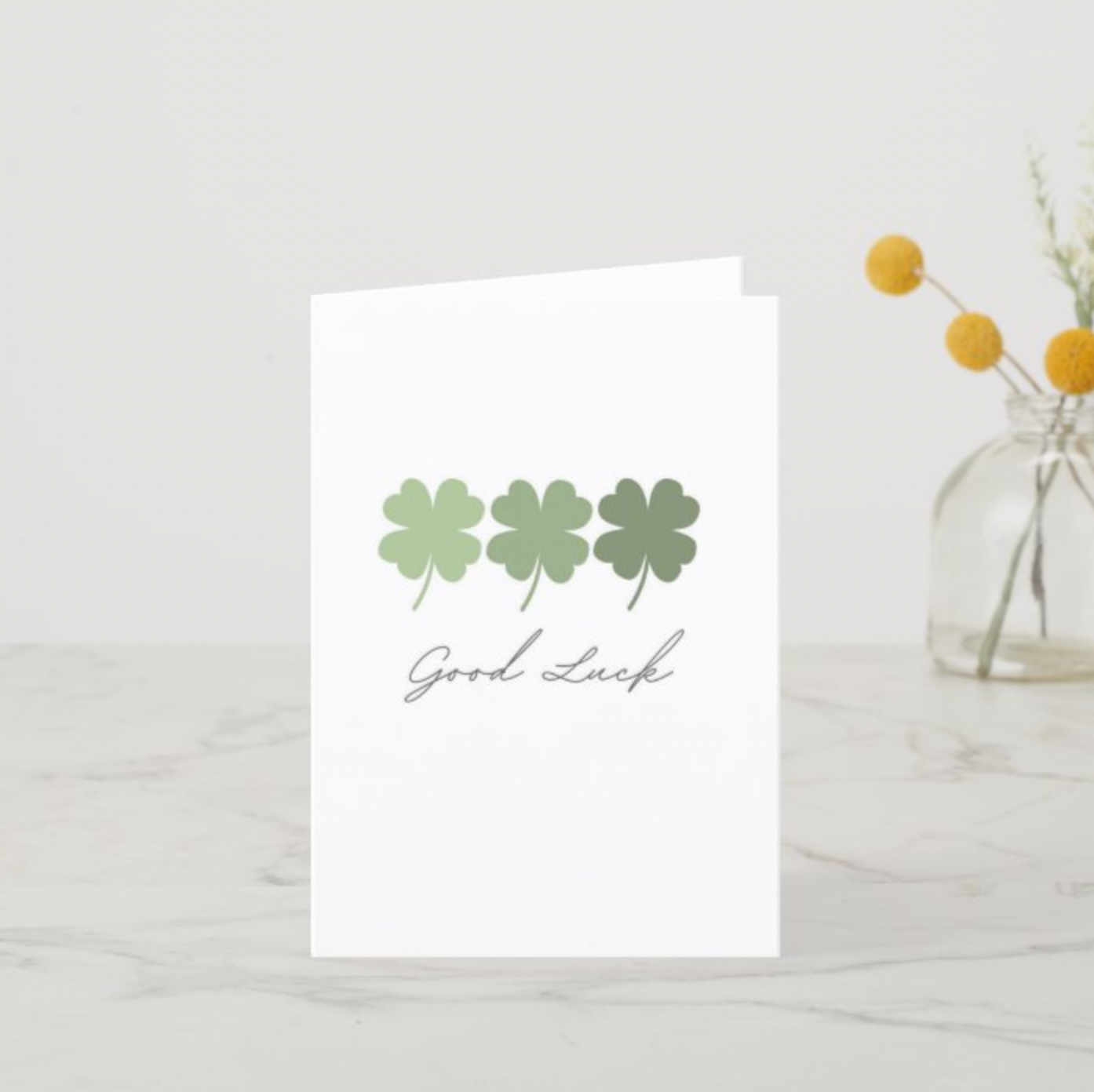 Good Luck Card