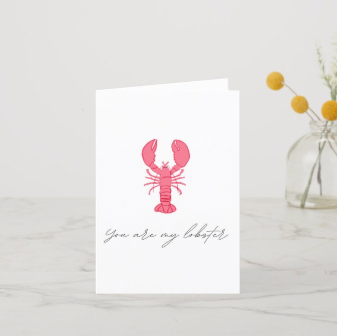 You're My Lobster Card