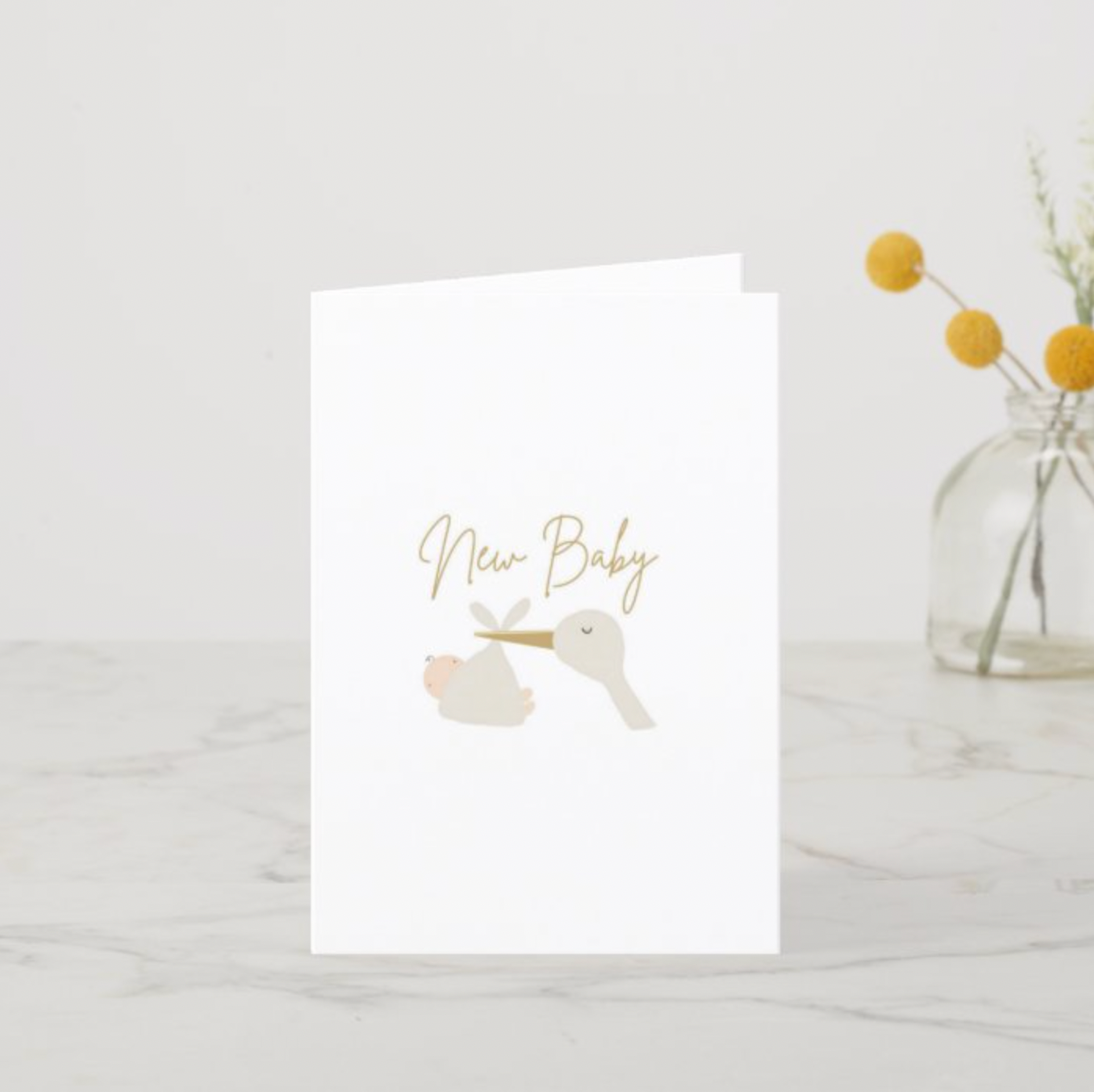 New Baby Stalk Card