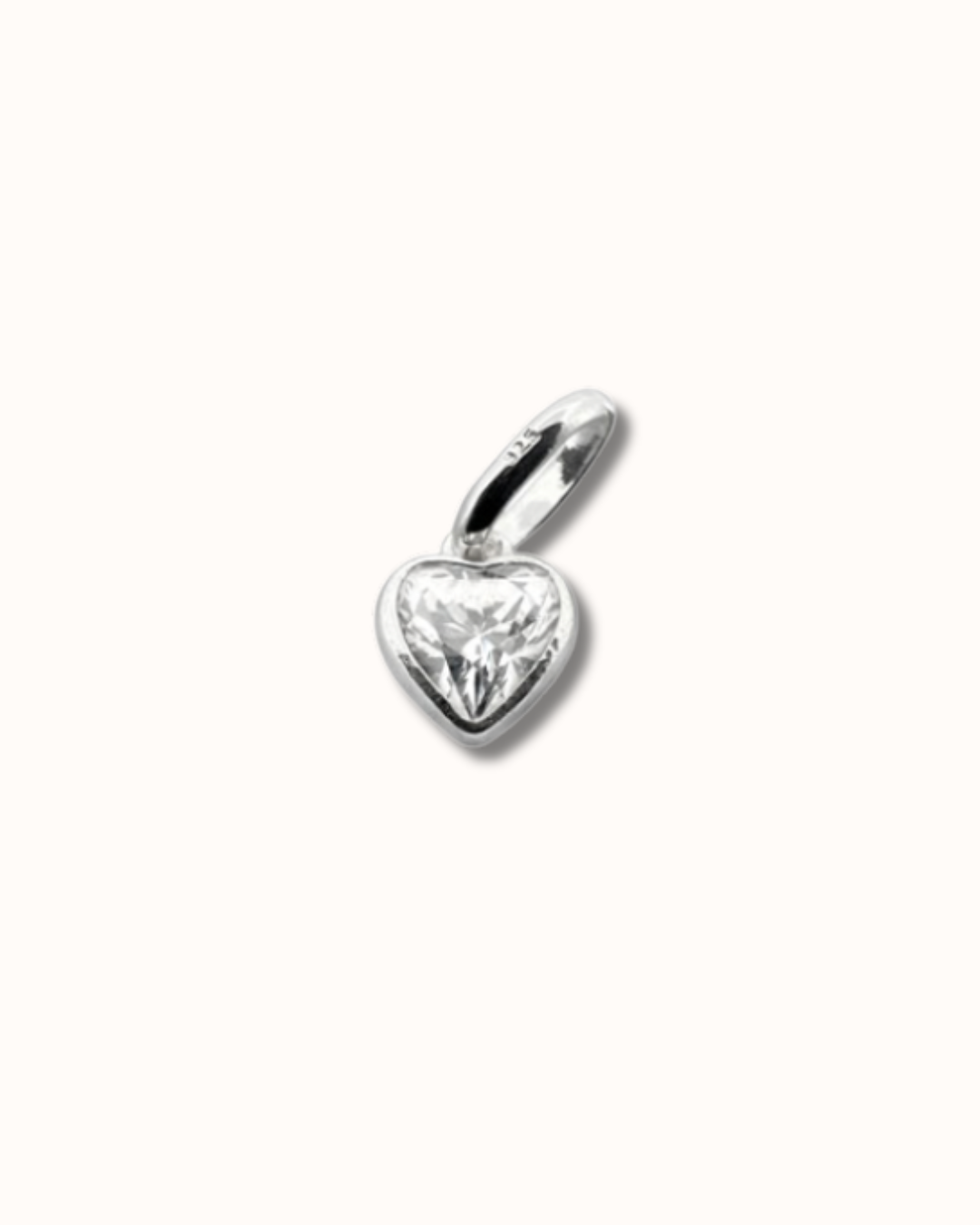Heart Birthstone Charms