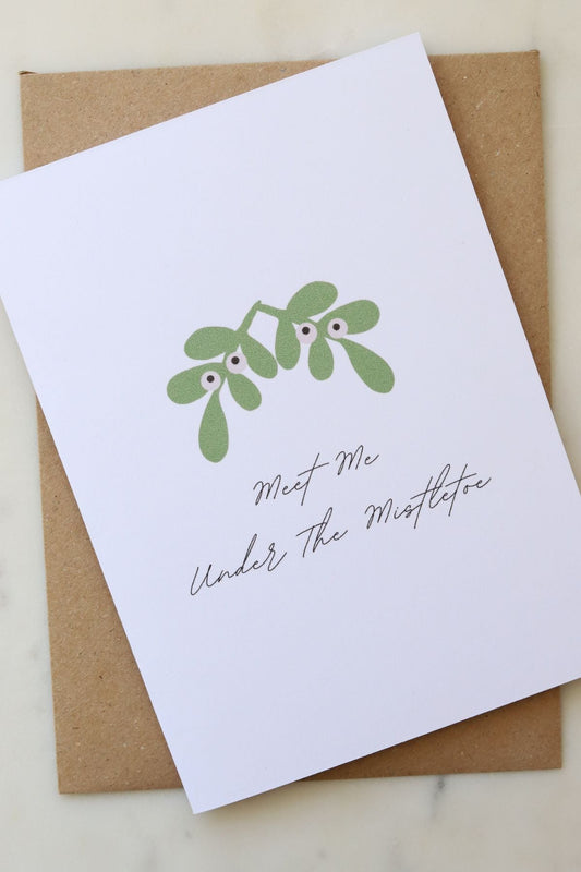 Mistletoe Card