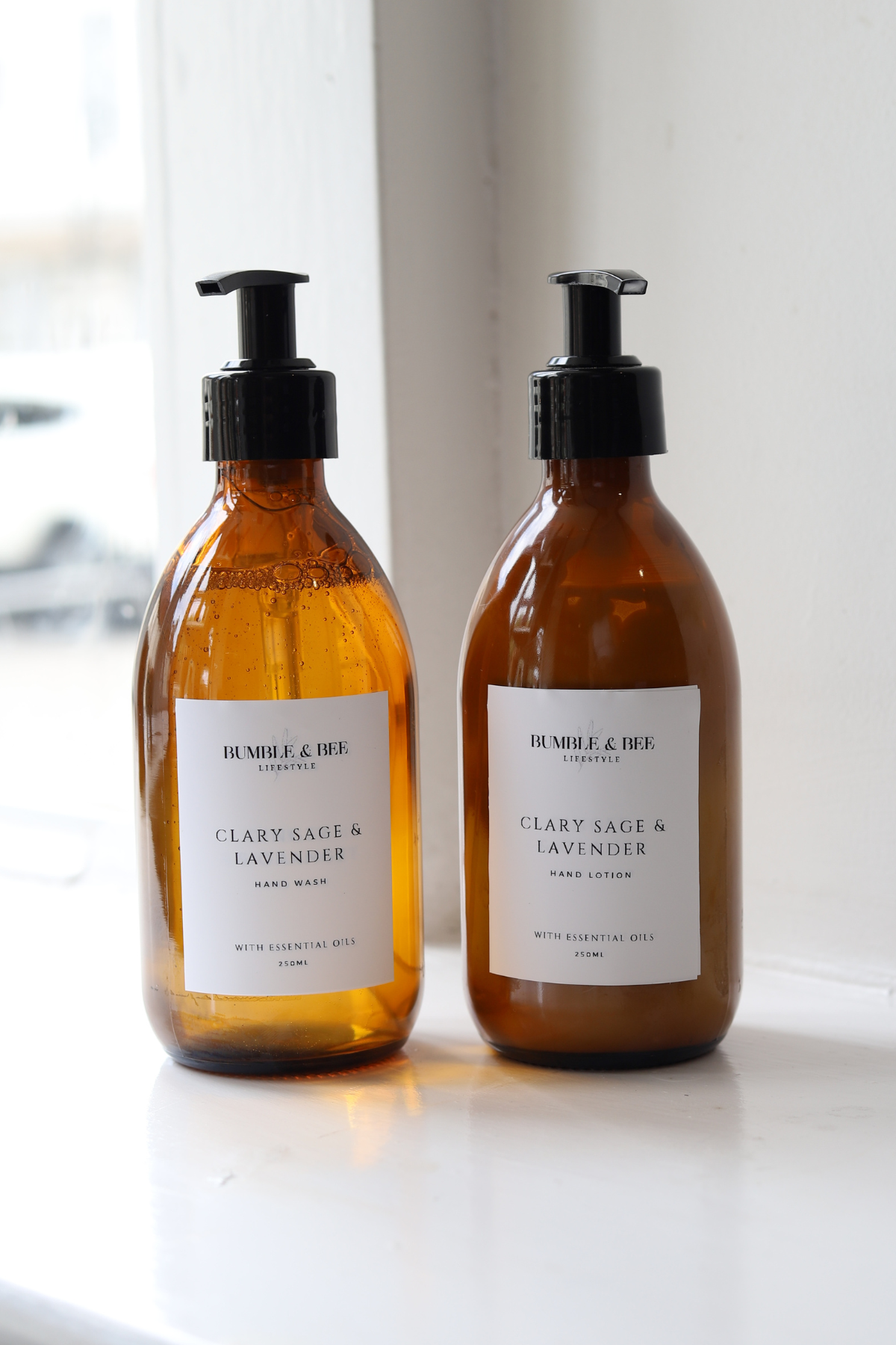 Clary Sage & Lavender Hand Wash & Lotion Duo