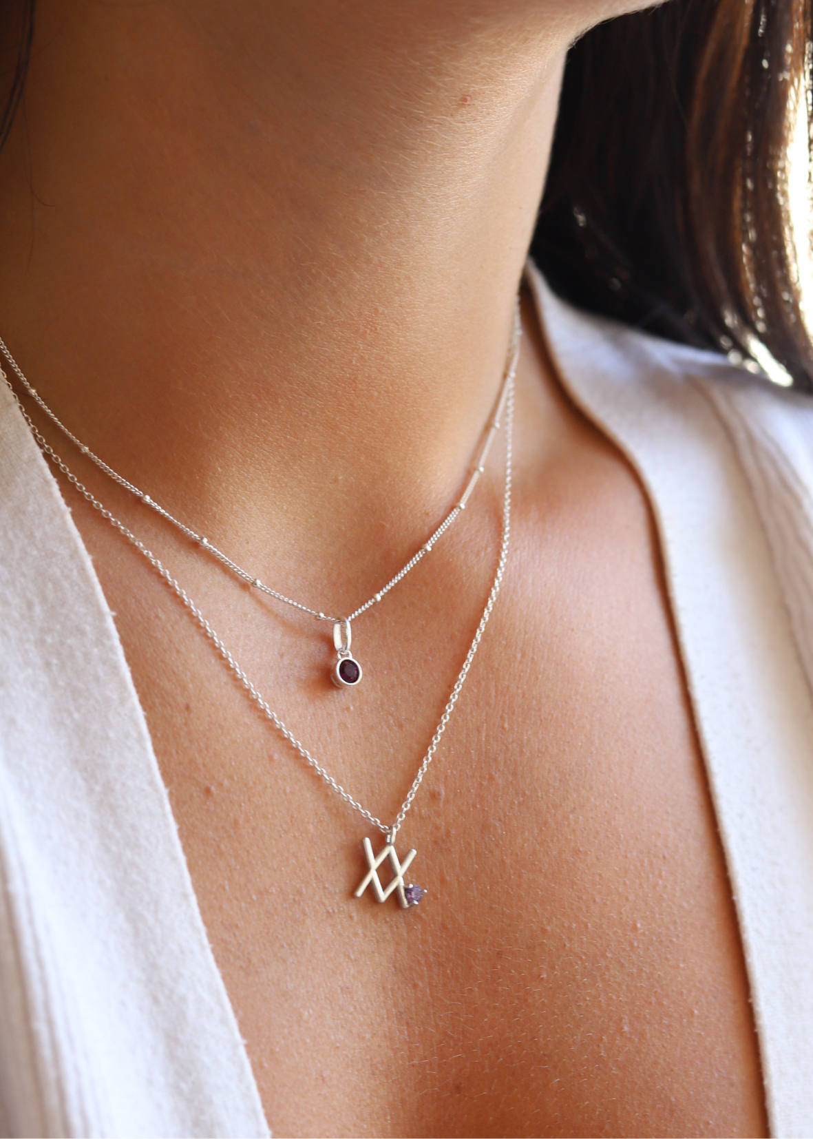 Zodiac Birthstone Necklace