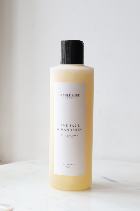 Lime Basil & Manderin Shower Cream