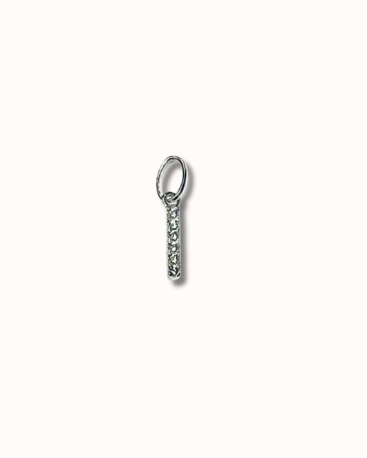 I Sparkle Letter Charm