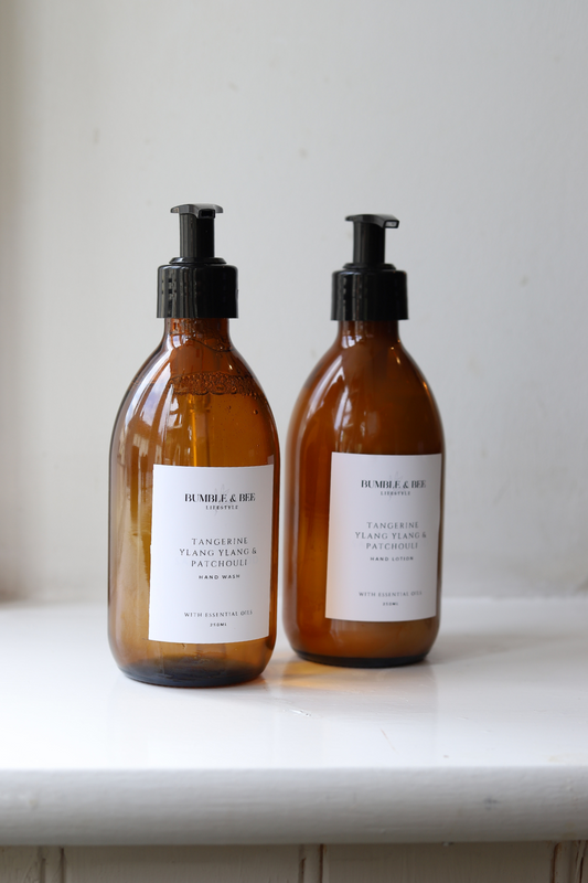 Tangerine, Ylang Ylang & Patchouli Hand Wash & Lotion Duo