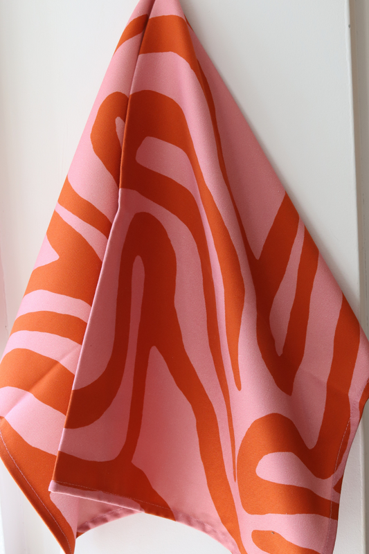 Squiggles Tea Towel