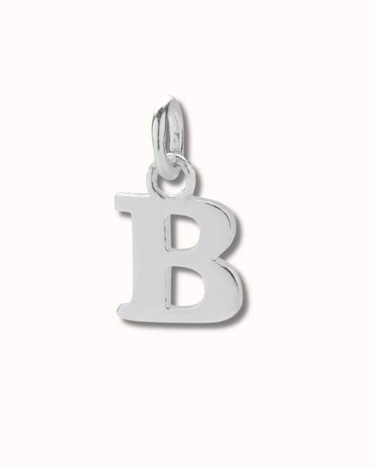 B Letter Charm