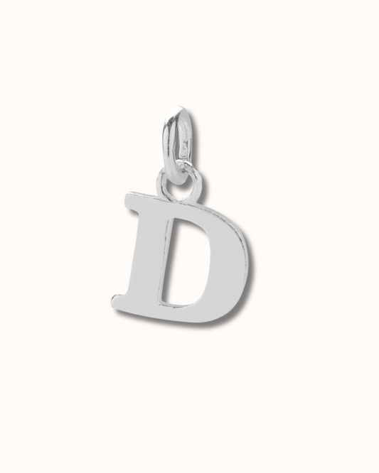 D Letter Charm