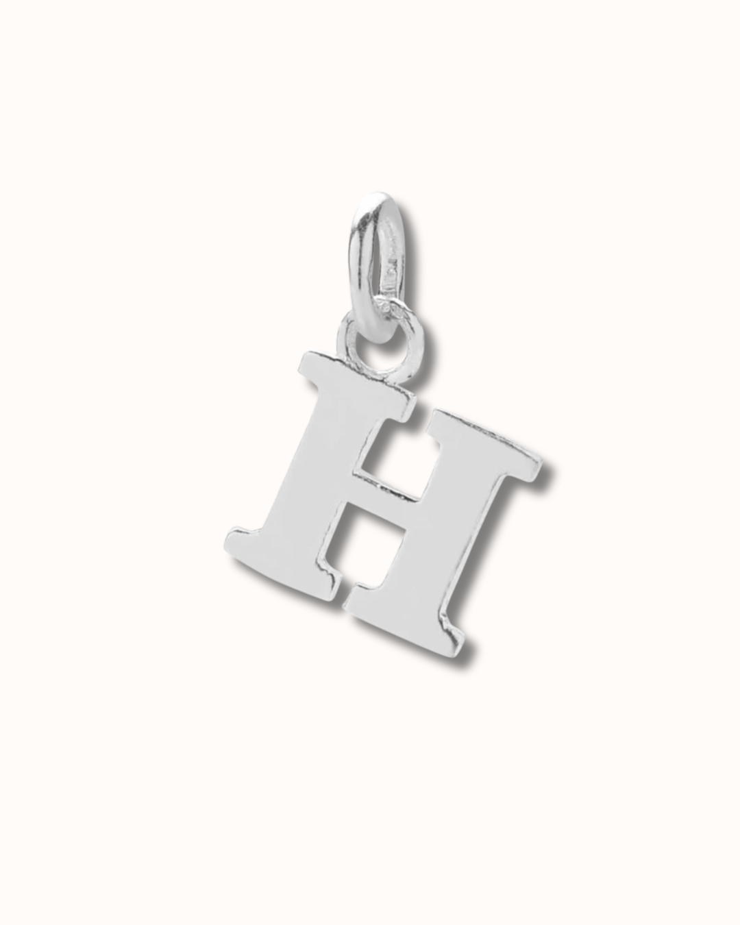 H Letter Charm