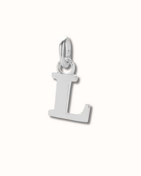 L Letter Charm
