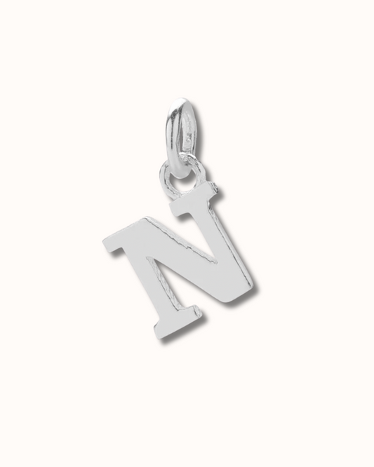 N Letter Charm