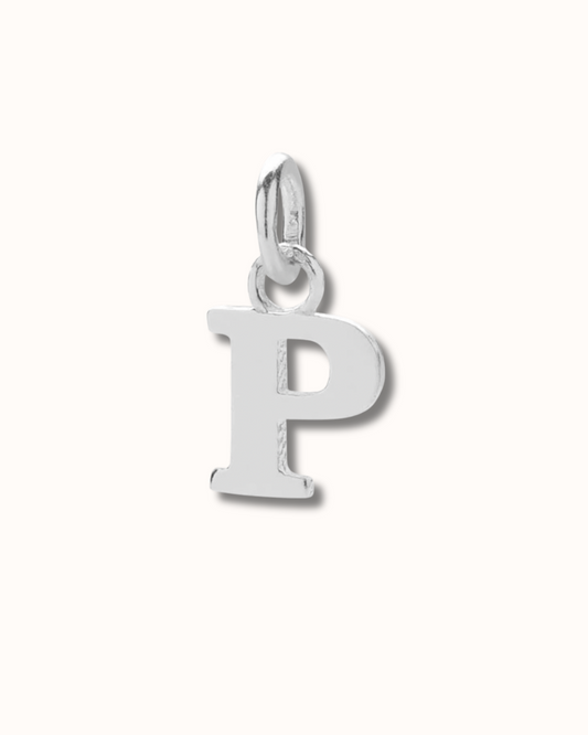 P Letter Charm