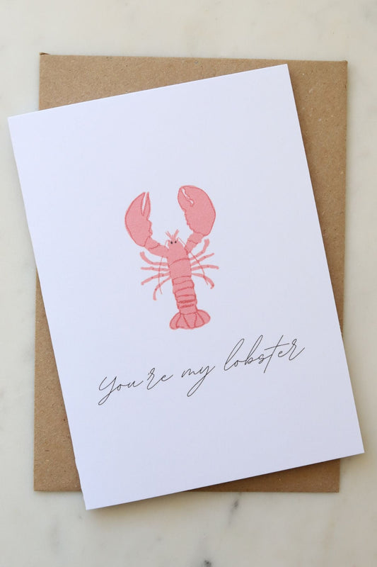 You're My Lobster Card