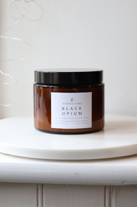 Black Opium Giant Candle