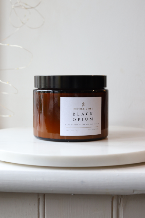 Black Opium Giant Candle