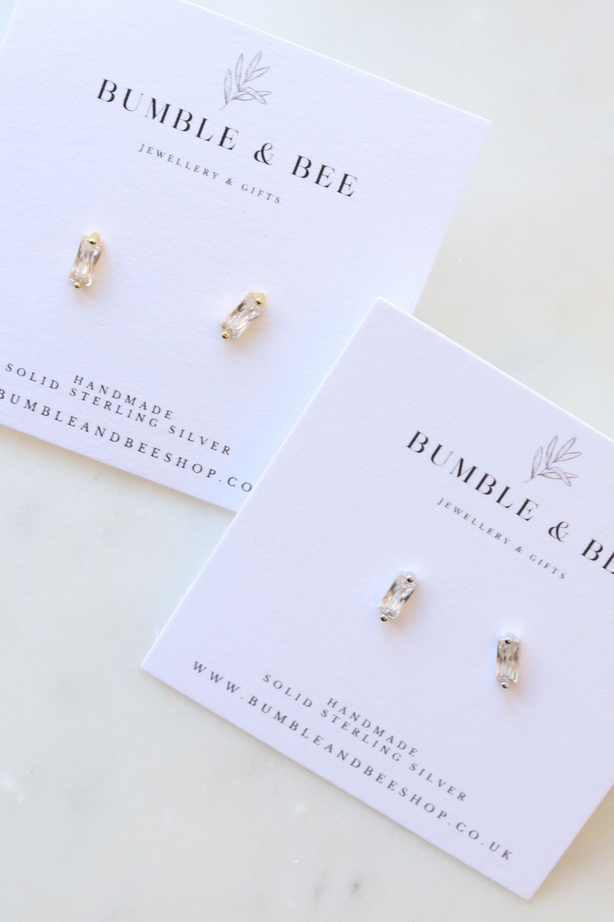 Crystal Studs Clear