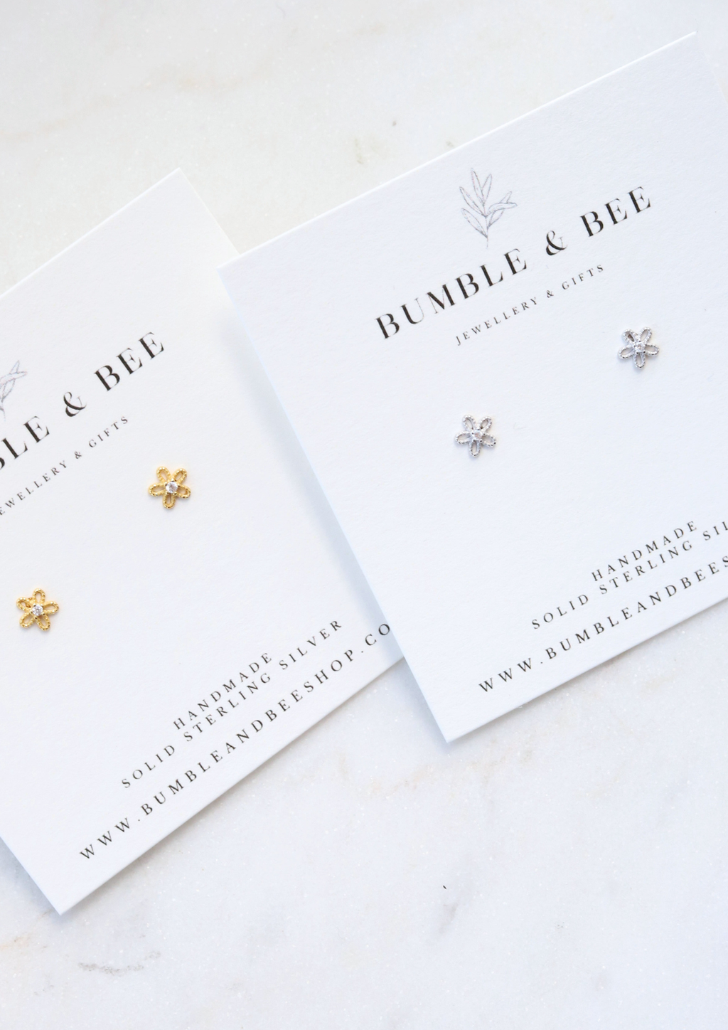Sparkle Daisy Studs