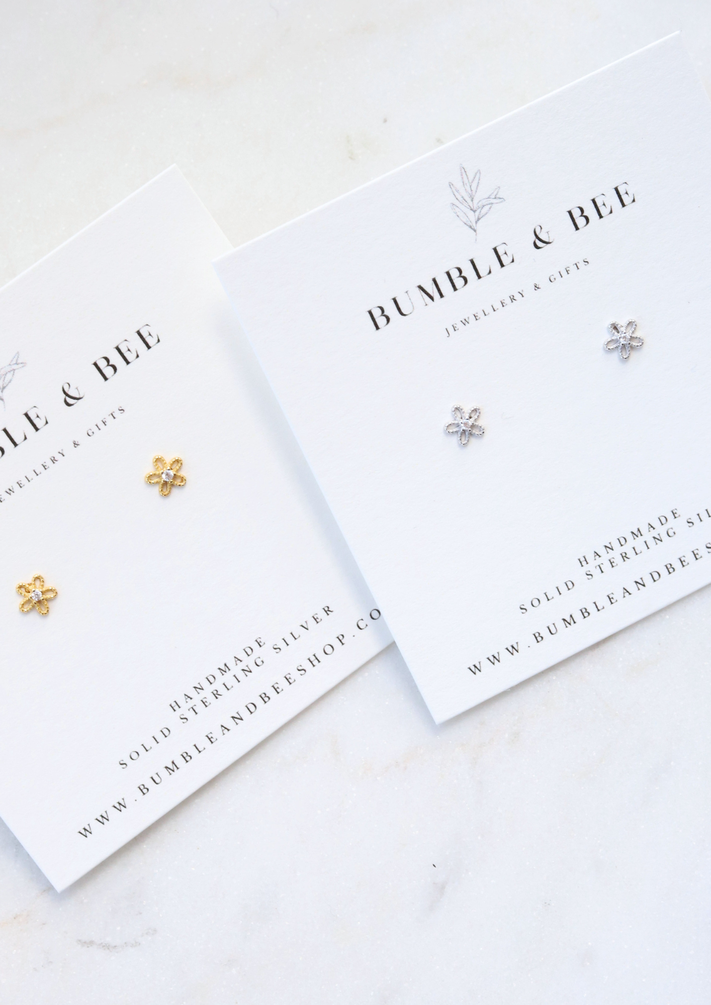 Sparkle Daisy Studs