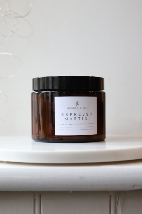 Espresso Martini Giant Candle