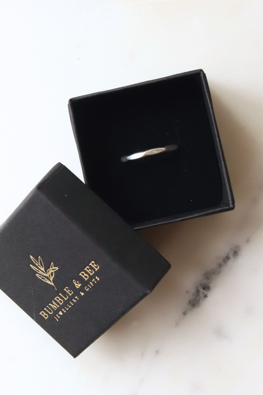 Faceted Stacking Ring