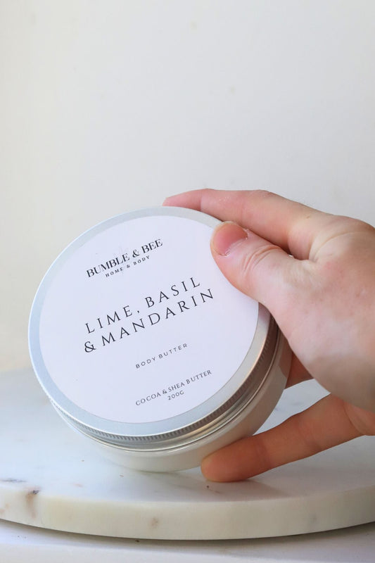 Lime Basil Mandarin Body Butter