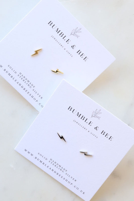 Lightning Bolt Studs