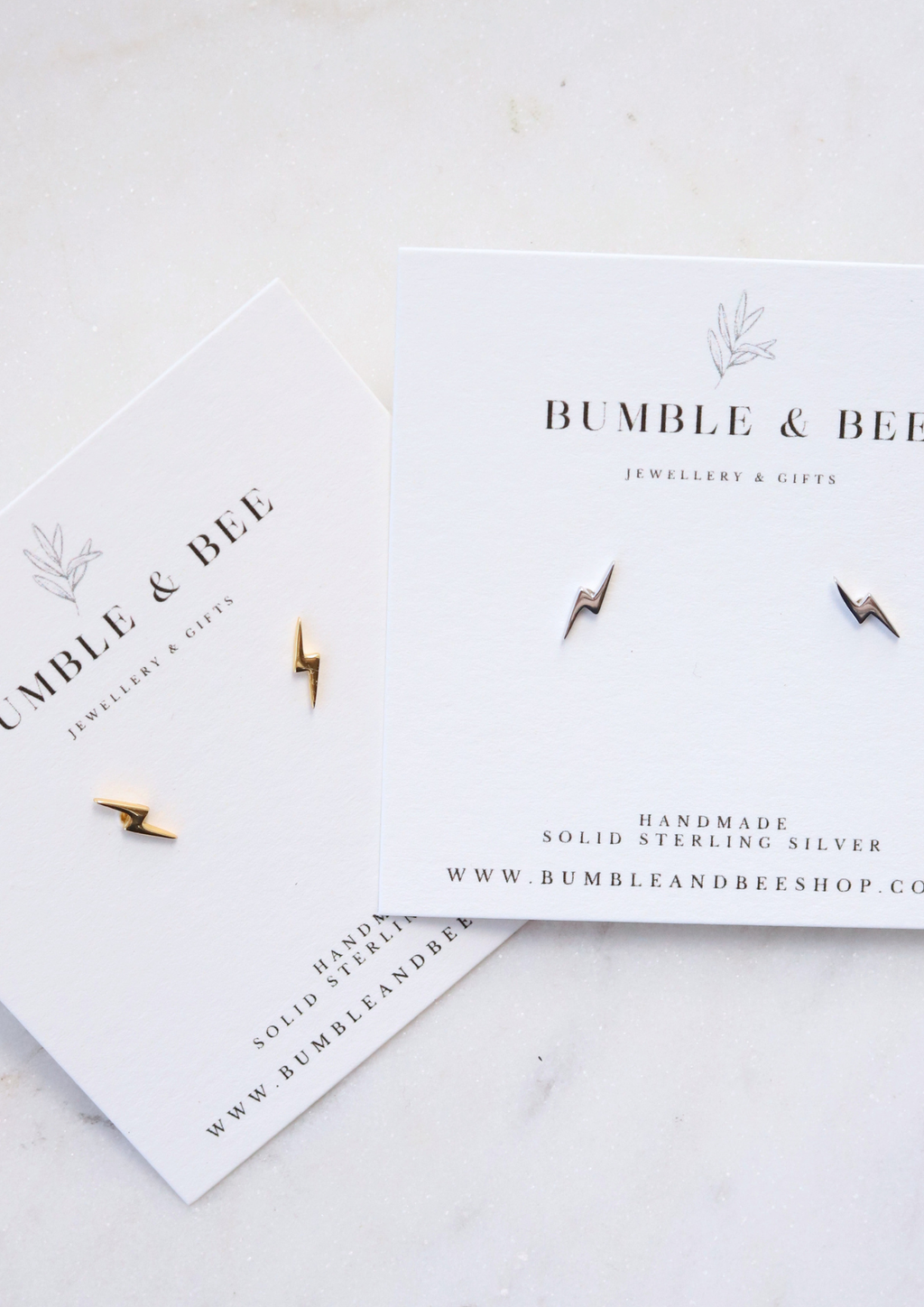 Lightning Bolt Studs