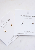 Lightning Bolt Studs