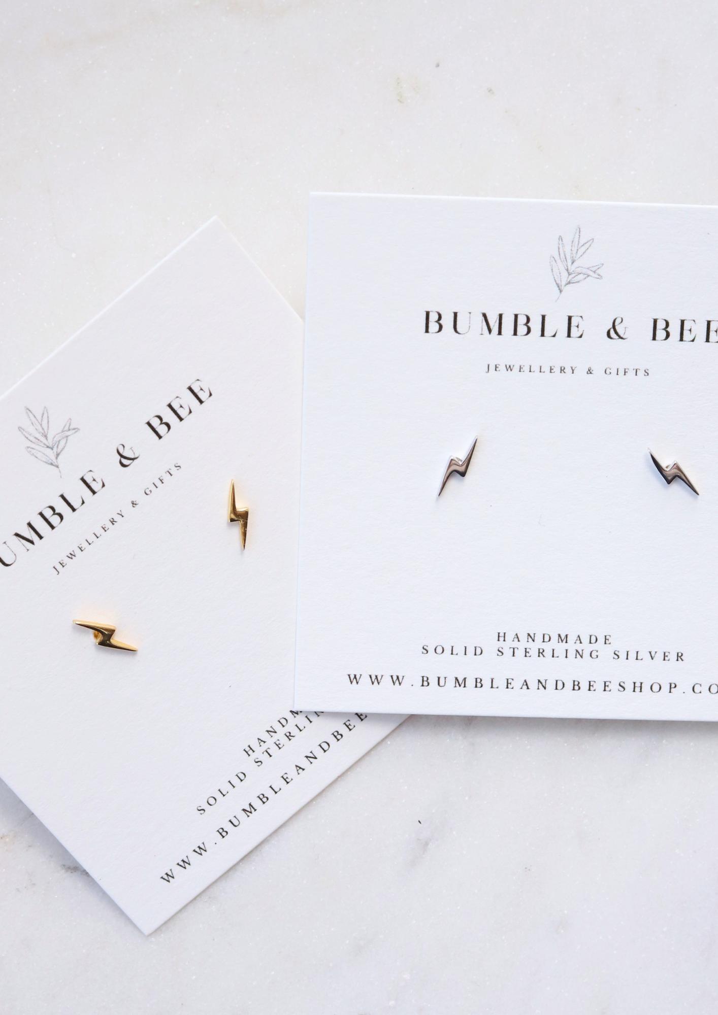 Lightning Bolt Studs