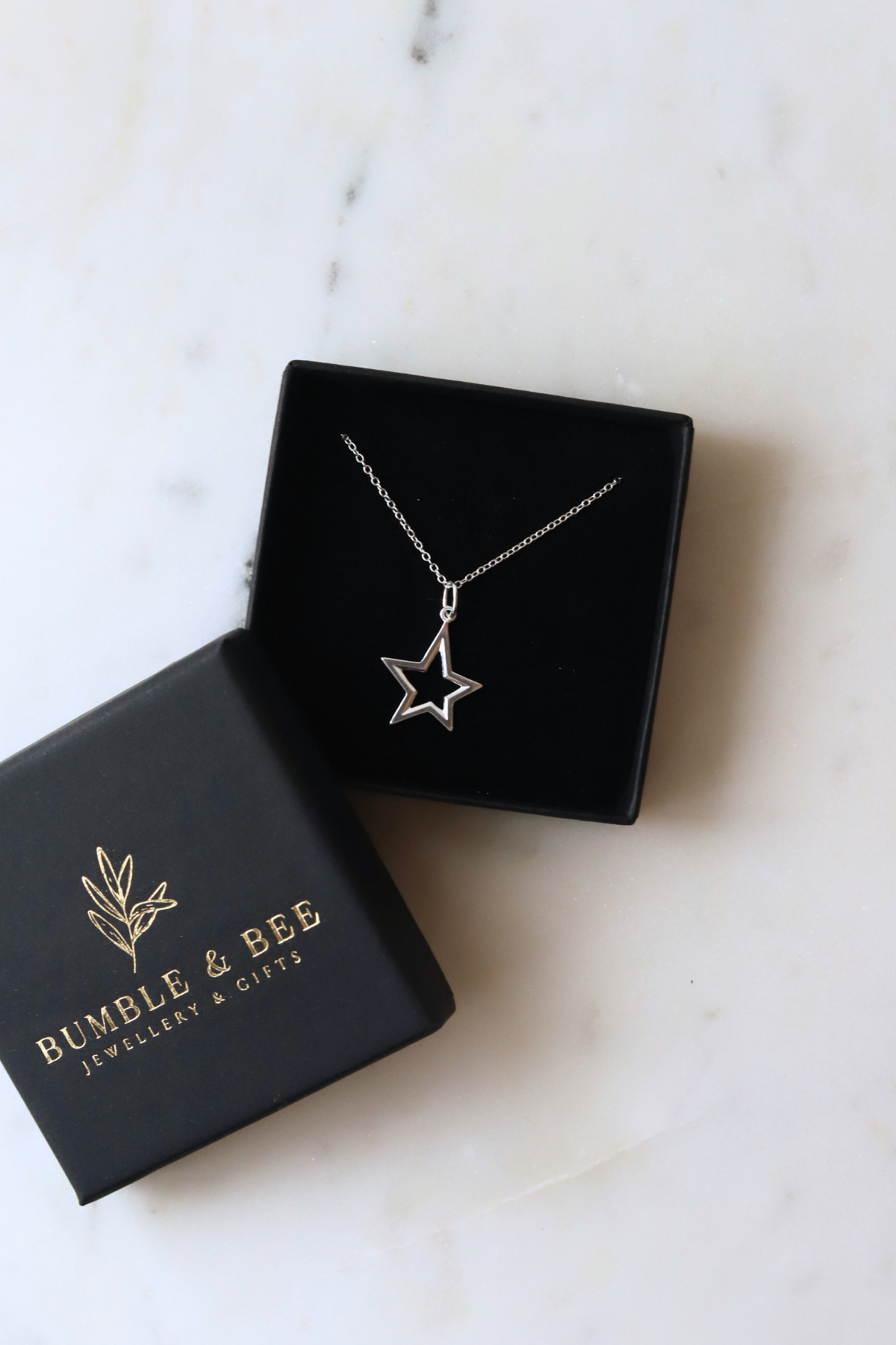 Open Star Necklace