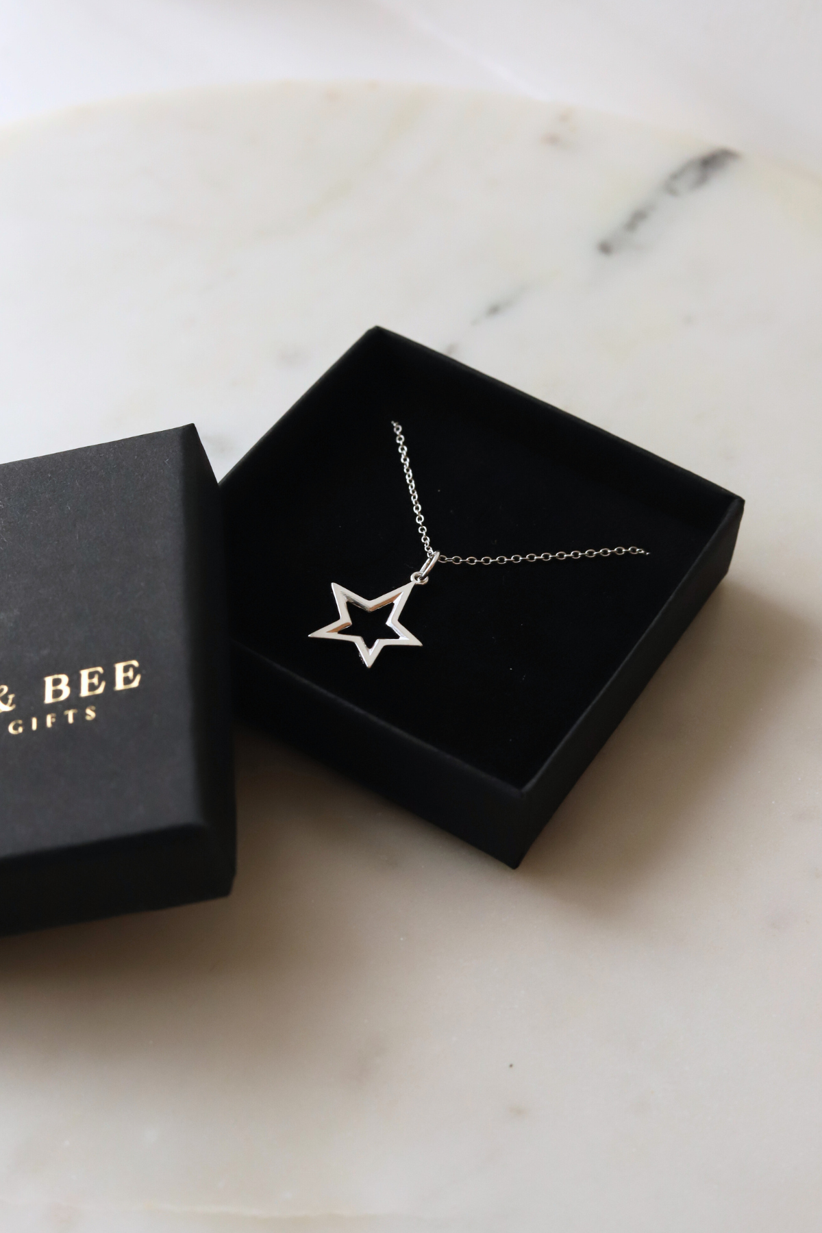 Open Star Necklace