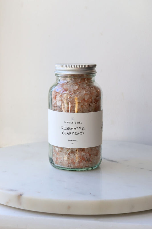 Rosemary & Clary Sage Bath Salts