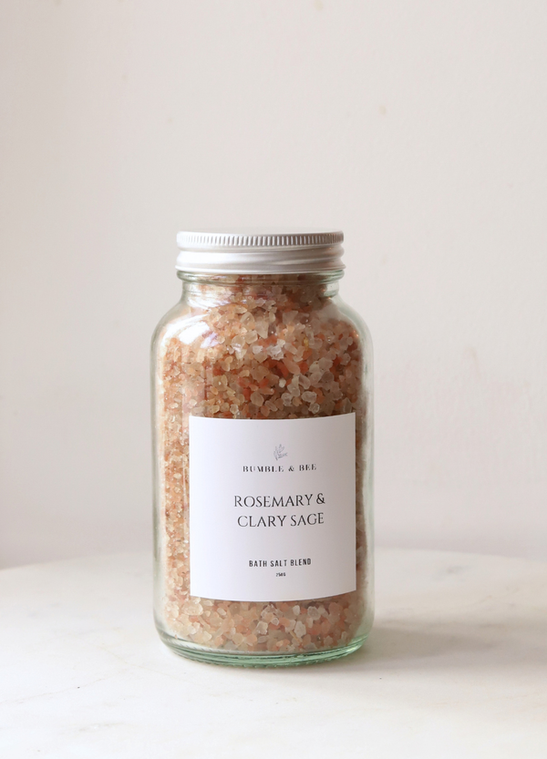 Rosemary & Clary Sage Bath Salts