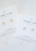Sparkle Horse Shoe Studs