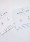 Sparkle Pearl Studs
