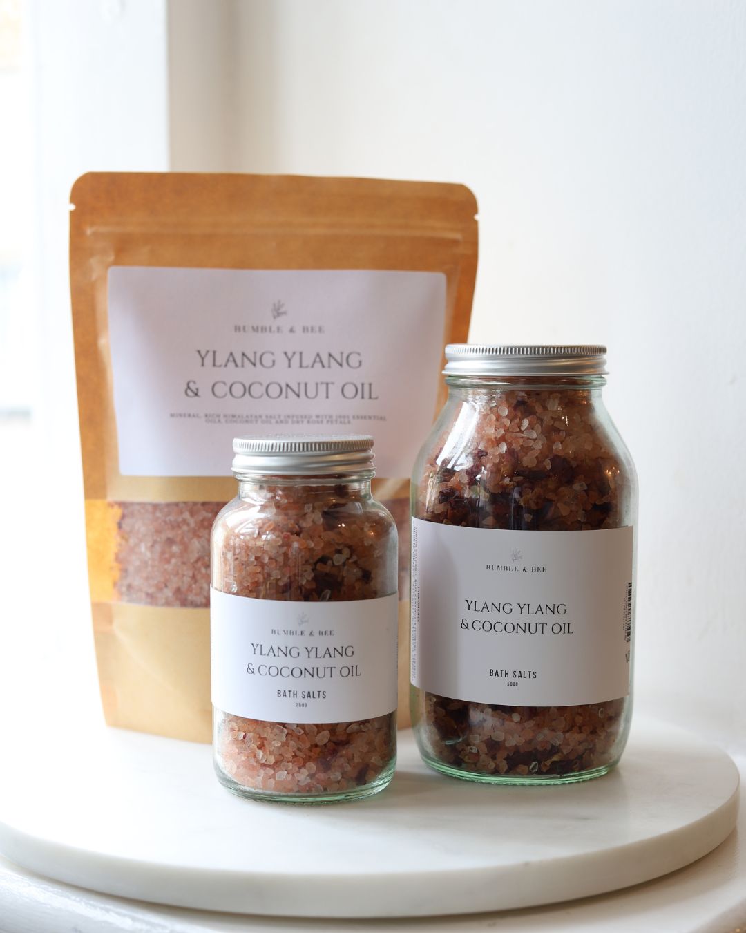 Ylang Ylang & Coconut Oil Bath Salts